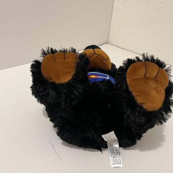 RBI Colorado T Shirt Black Bear Plush 10" Stuffed Animal 2021 Toy Teddy Bear - Picture 8 of 10